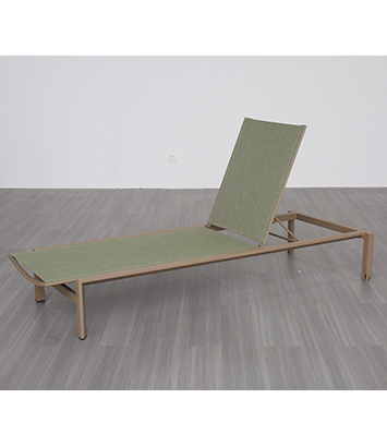 Aluminum frame with textilene